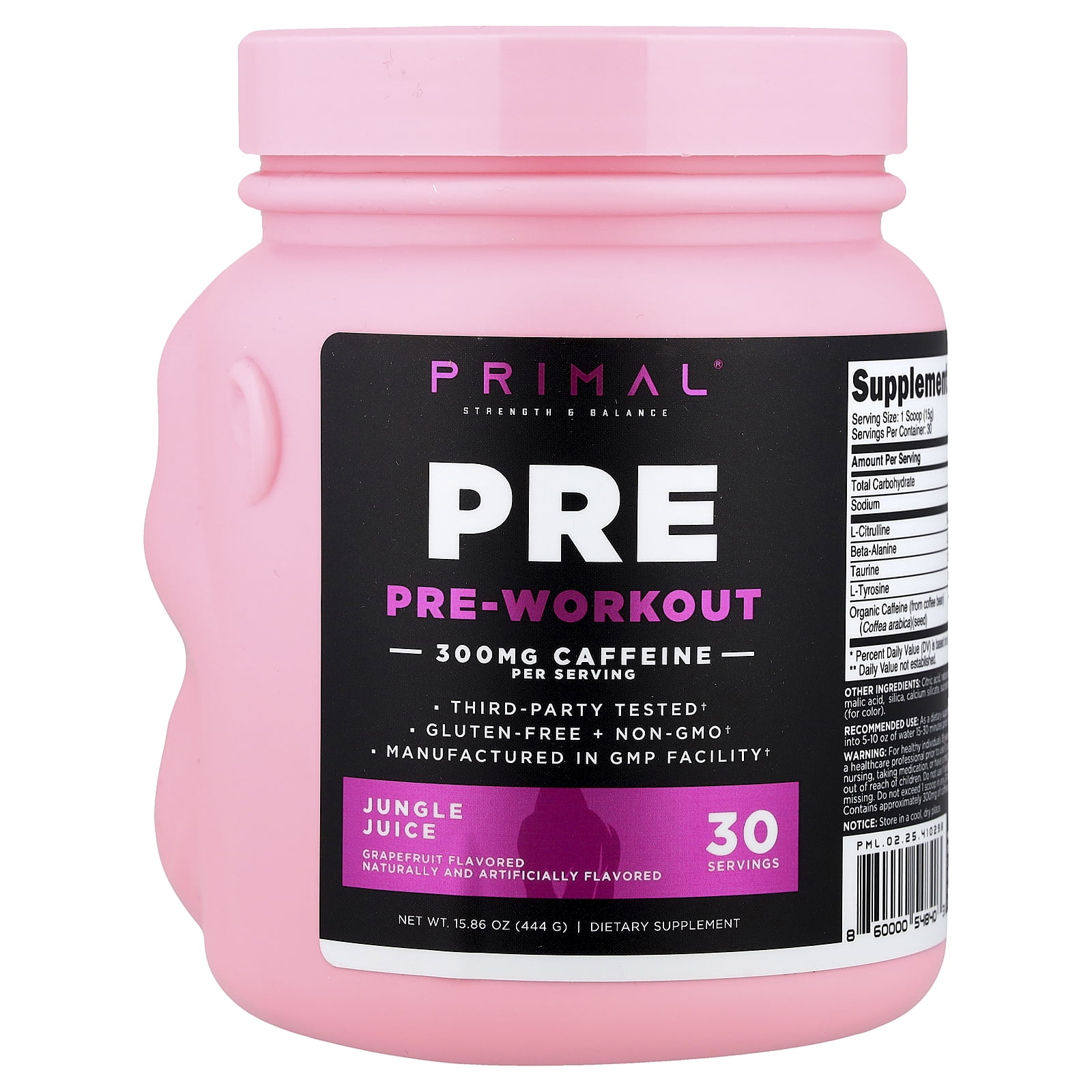 PrePrimal Pre-Workout Jungle Juice